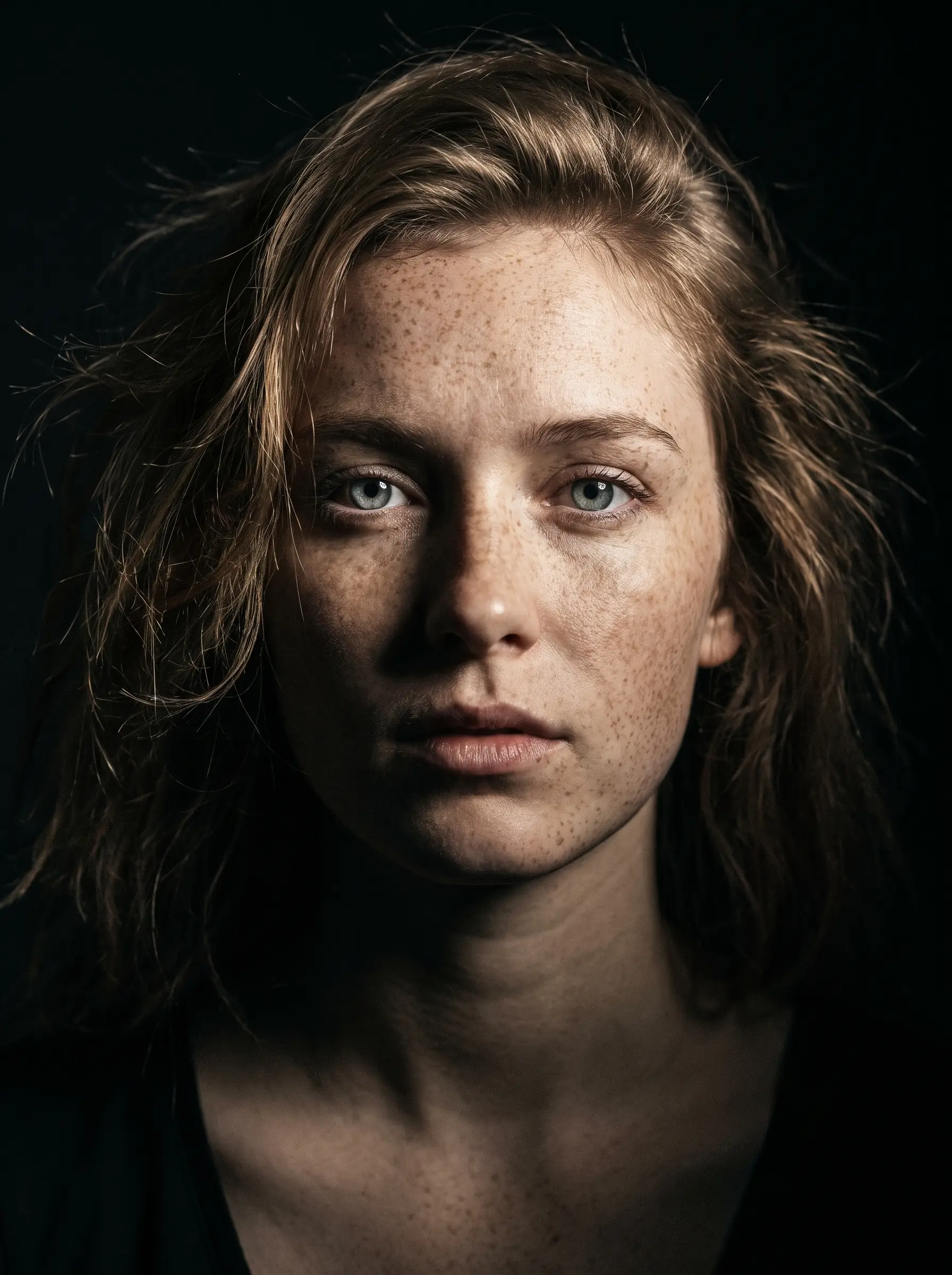 Stylized portrait