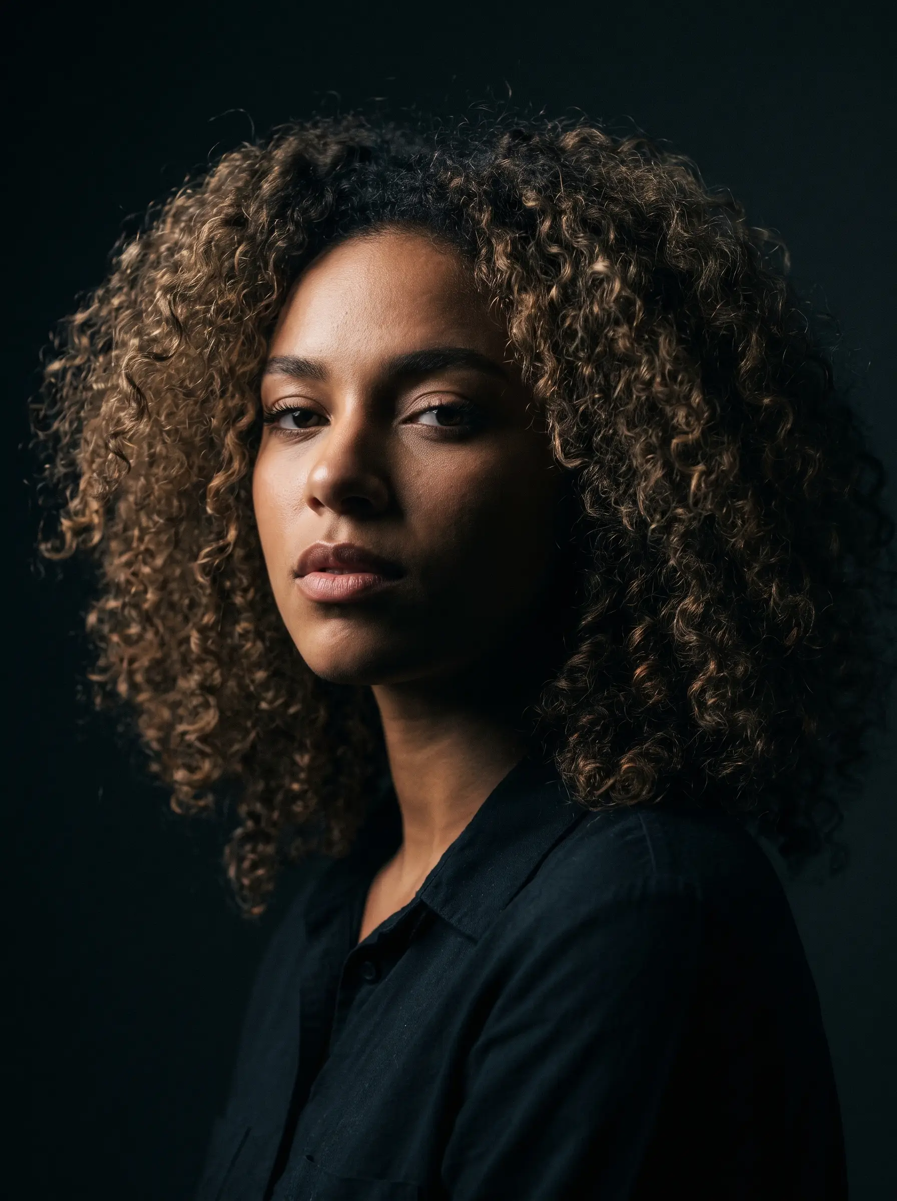 Stylized portrait